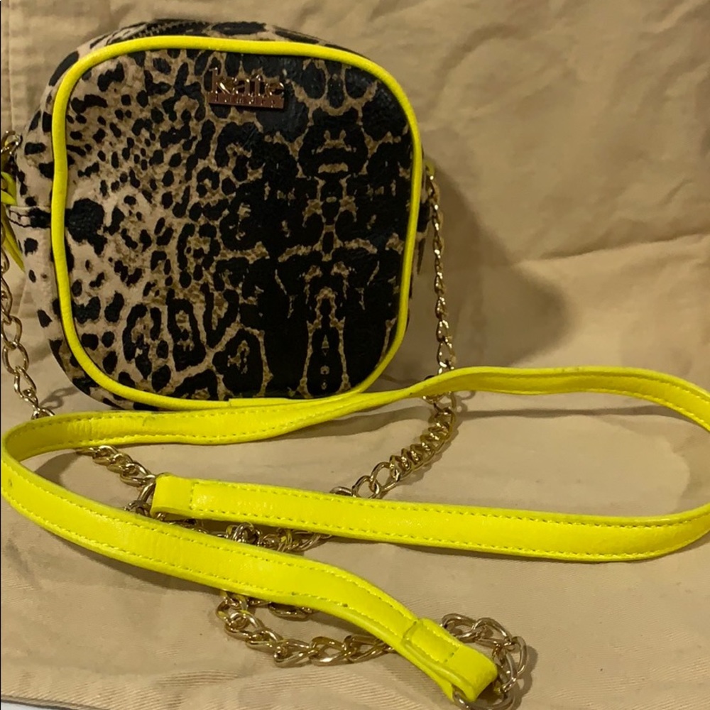 SMALL CROSSBODY ANIMAL PRINT- kate Landry